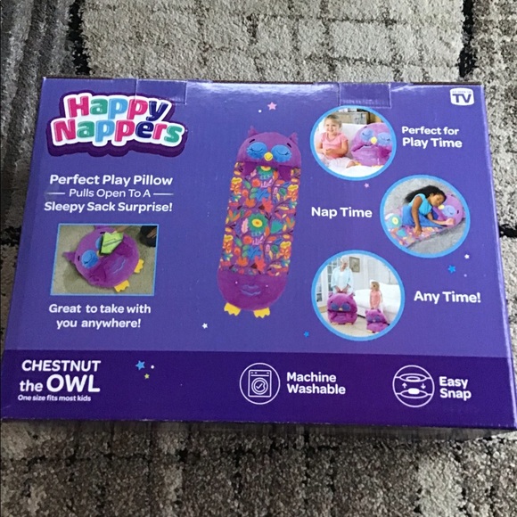 purple owl happy napper